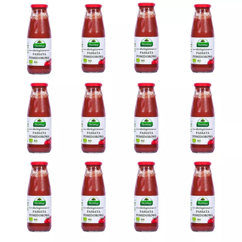 EKOWITAL Passata pomidorowa (12x680g) - BIO (zbiorcze)
