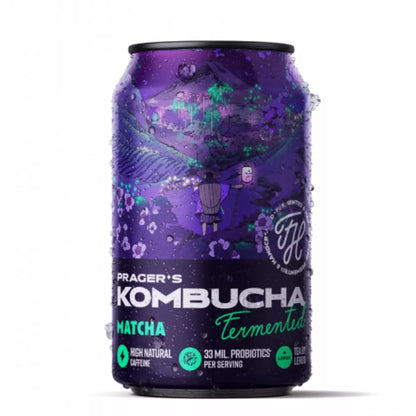 PRAGER'S Kombucha Matcha (330 ml)