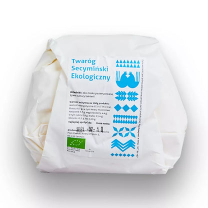 *RAWSKI Twaróg tłusty secymiński ekologiczny (400g) - BIO