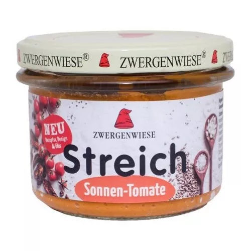 ZWERGENWIESE Pasta słonecznikowa z suszonymi pomidorami (180g) - BIO