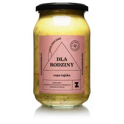 *DELIKATNA Zupa tajska dla rodziny (900 ml) - BIO (f)