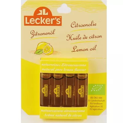 LECKERS Aromat pomarańczowy (4 x 2ml) - BIO