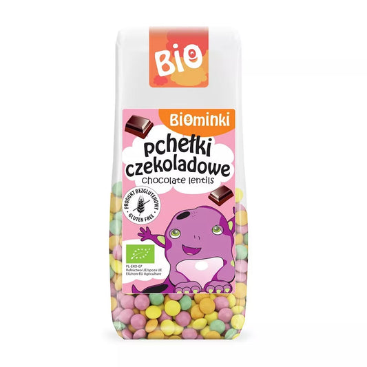 BIOMINKI Pchełki czekoladowe ekologiczne (100g) - BIO