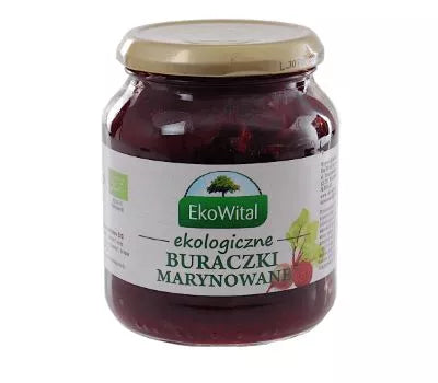 EKOWITAL Buraczki marynowane (340g) - BIO