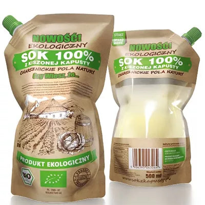 *CHARSZNICKIE POLA Sok z buraków kiszonych (500ml) - BIO (f)