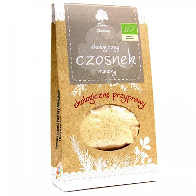 DARY NATURY Czosnek mielony ekologiczny (50g) - BIO