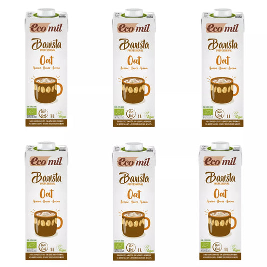 ECOMIL 6x Napój owsiany dla baristów (1l) - BIO (zbiorcze)