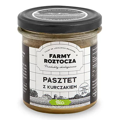 *FARMY ROZTOCZA Pasztet z kurczakiem (180g) - BIO