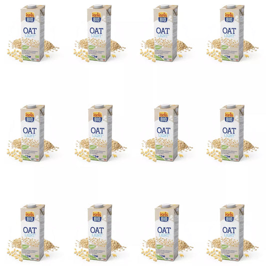 12x ISOLA Napój owsiany ekolgiczny Light (1l) - BIO (zbiorcze)