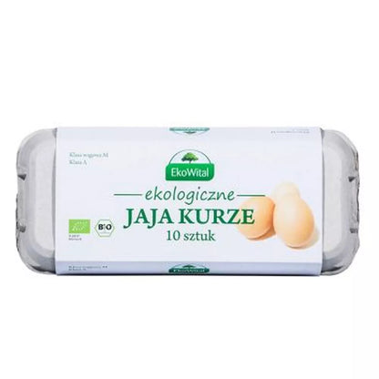 *EKOWITAL Jaja ekologiczne [M]  (10szt.) - BIO (f)
