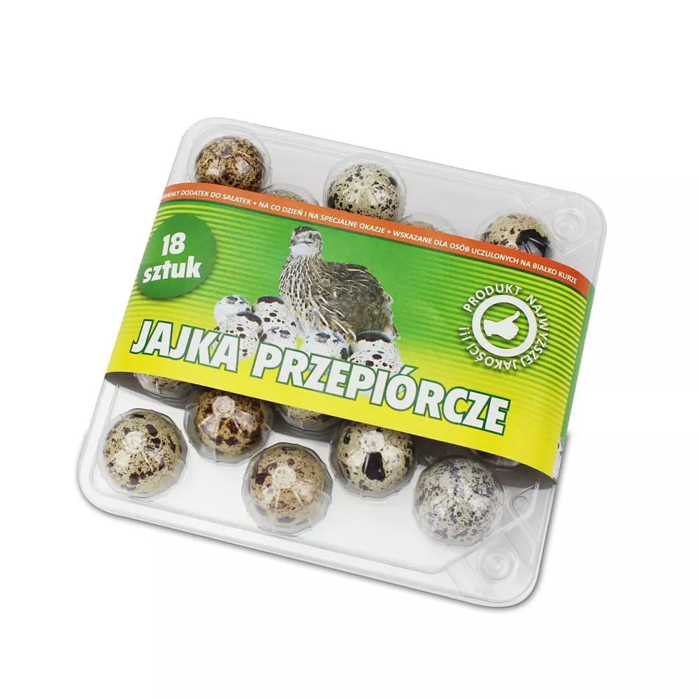 *SŁAWOMIR KAŁEK Jaja przepiórcze (18 szt.) (f)