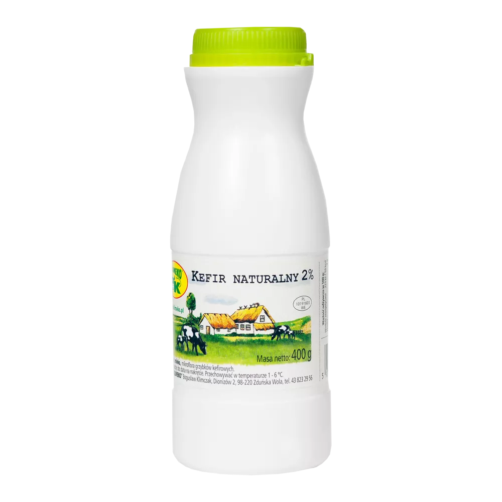 *KLIMEKO Kefir (400ml) - BIO (dostępność: wt -sb)