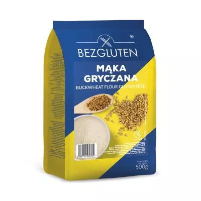BEZGLUTEN Mąka gryczana bezglutenowa 500g