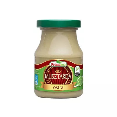 PRIMAVIKA Musztarda ostra (190g) - BIO