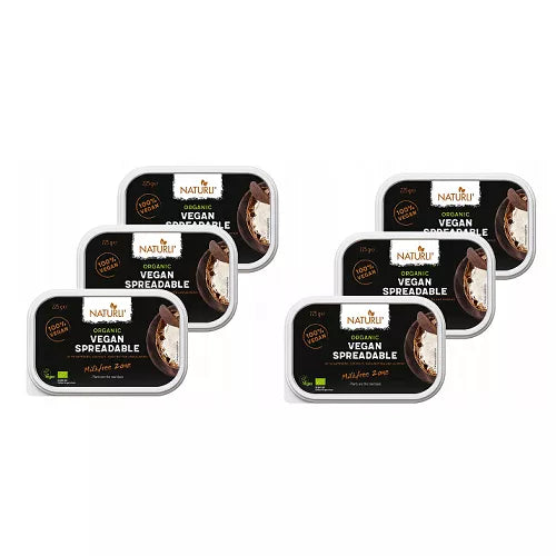 *NATURLI Roślinny tłuszcz do smarowania 75% (6x225 g) - BIO (zbiorcze)