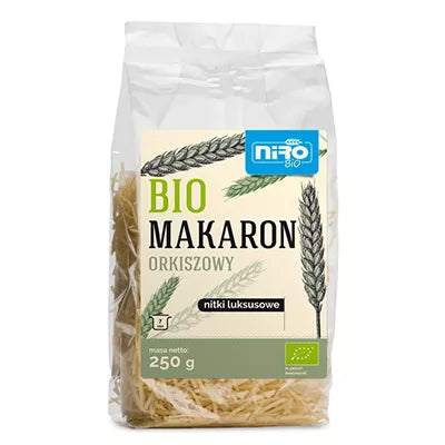 NIRO Makaron orkiszowy spaghetti (400g) - BIO