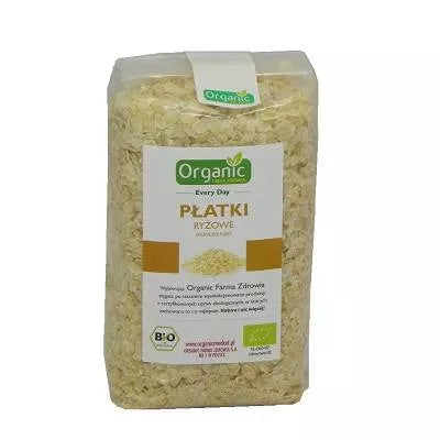 ORGANIC Płatki ryżowe pełnoziarniste, ekologiczne (600g) - BIO