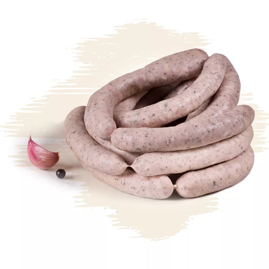 *TRADYCYJNE JADŁO Kiełbasa biała wiankowa parzona (250g) (f)