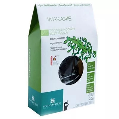 PORTO MUINOS Wodorosty Wakame (25g) - BIO
