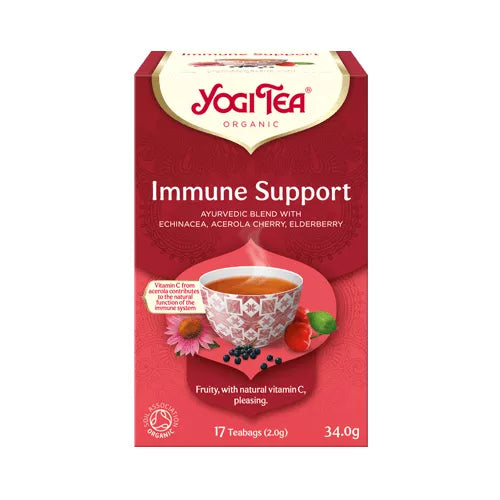 YOGI TEA Herbatka na odporność Immune Support (17x2 g) (34,0 g) - BIO